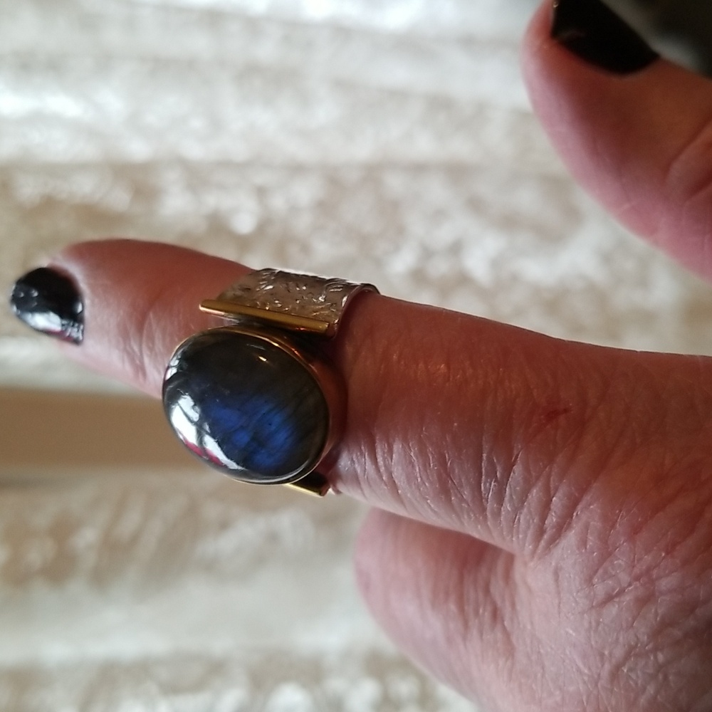 Sterling Laborderite Ring - Picture 5 of 9
